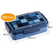 Skater Bento Box Denim 850ml Antibac 4-Point Lock Fluffy Large Men Palt9Ag-A-Kiichin - The #1 Place for Japanese Goods in Your Hand!