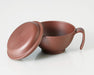 Skater Rice Bowl 370ml Wood Grain Fluffy Lid Handle Brown Japan Nbls1Hf-Kiichin - The #1 Place for Japanese Goods in Your Hand!