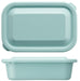 Skater Storage Container S 580ml Smoke Blue LFP6-A Fluffy Lid Japan-Kiichin - The #1 Place for Japanese Goods in Your Hand!