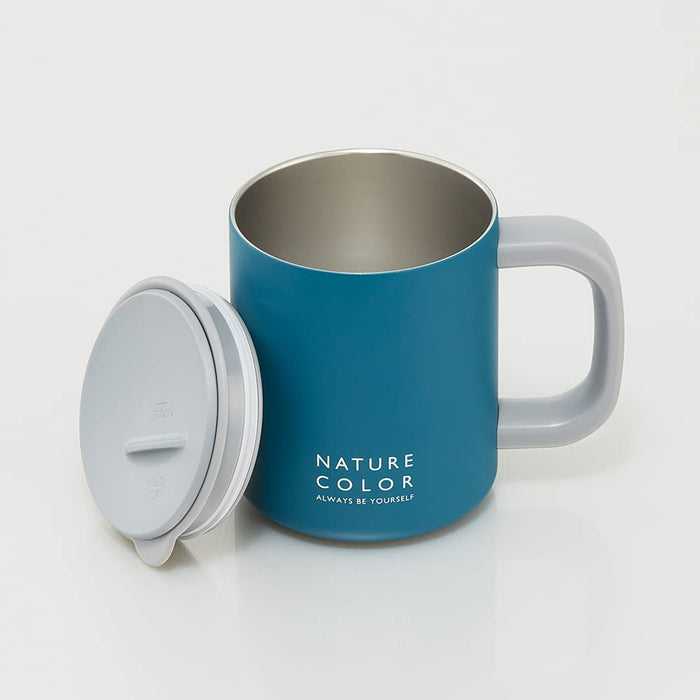 Skater STMG4N-A 330ml Ocean Blue Vacuum Insulated Mug w/Lid-Kiichin - The #1 Place for Japanese Goods in Your Hand!