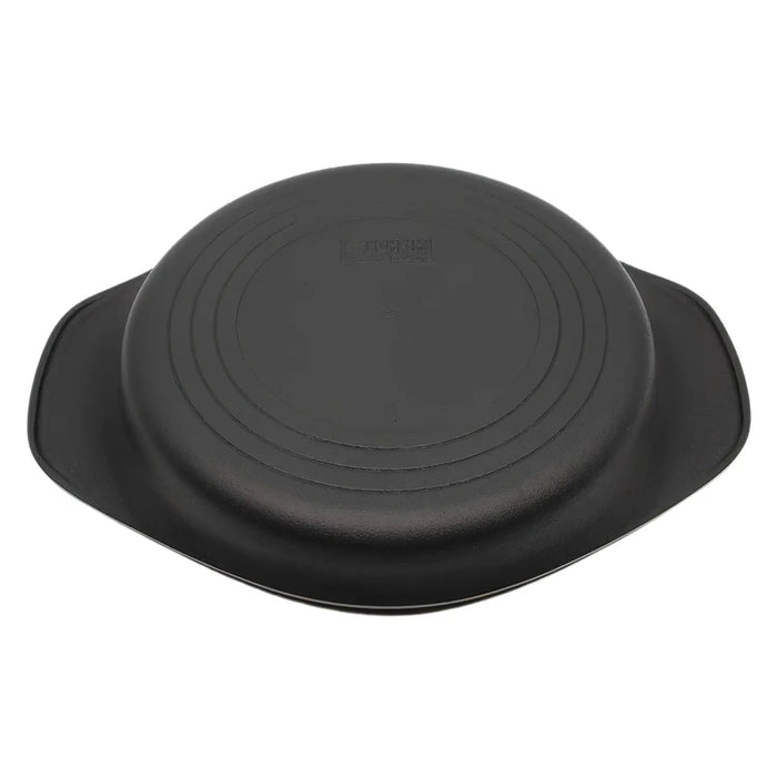 Nihon Yoshokki Sori Yanagi 22Cm Cast Iron Grill Pan - Authentic Japanese Induction Cookware-Kiichin - The #1 Place for Japanese Goods in Your Hand!