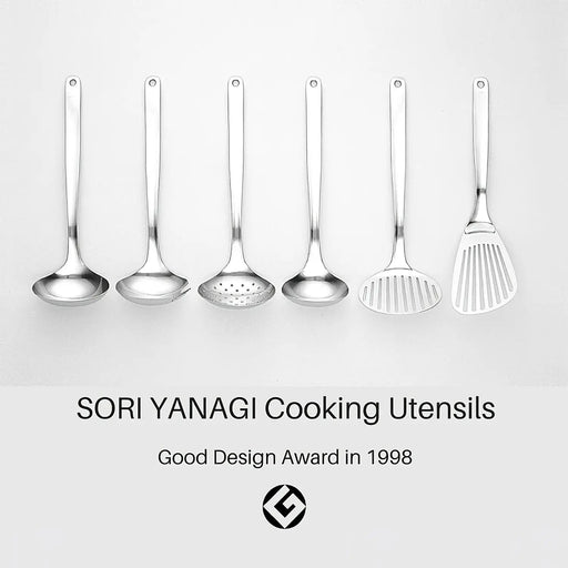Sori Yanagi Small Stainless Steel Ladle - Premium Quality Kitchen Utensil-Kiichin - The #1 Place for Japanese Goods in Your Hand!