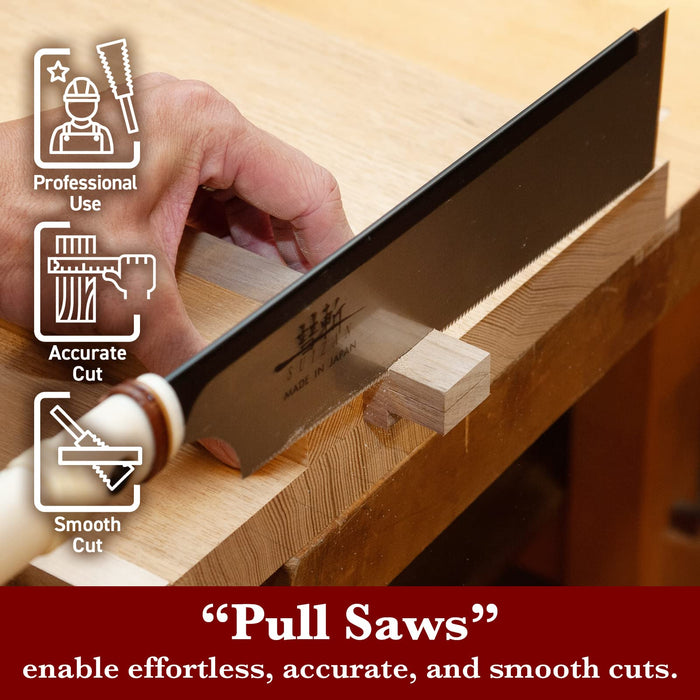Suizan Woodworking Body Saw 240mm Replacement Blade - Japanese Craftsmanship-Kiichin - The #1 Place for Japanese Goods in Your Hand!
