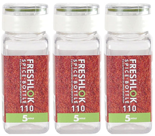 Takeya Chemical Industry Fresh Rock Spice Bottle Set - 3 Green 110ml - Japan Seasoning Case-Kiichin - The #1 Place for Japanese Goods in Your Hand!