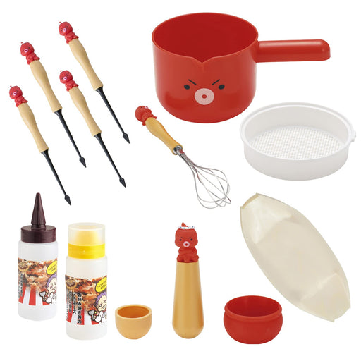 Kai Corporation Takoyaki Tool Set Plate-Kiichin - The #1 Place for Japanese Goods in Your Hand!