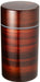 Tatsumiya Large Tea Caddy with Maru Sakura Wood Grain - Authentic Japanese Design-Kiichin - The #1 Place for Japanese Goods in Your Hand!