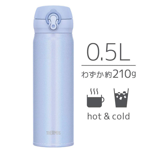 500ml Vacuum Insulated Water Bottle in Powder Blue - Made in Japan-Kiichin - The #1 Place for Japanese Goods in Your Hand!