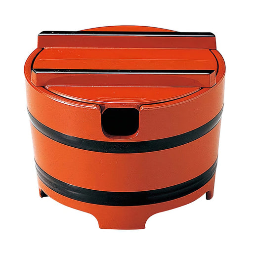 Wakaizumi Shikki Red Tub for Sushi Gari Pickled Ginger-Kiichin - The #1 Place for Japanese Goods in Your Hand!