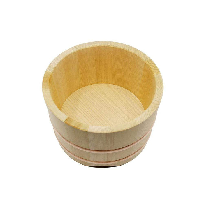 Yamacoh 36Cm Ohitsu Sawara Japanese Rice Container - Authentic Wooden Nosebitsu-Kiichin - The #1 Place for Japanese Goods in Your Hand!