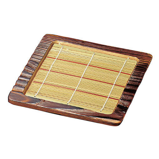 Yamacoh Japan Square Soba Plate - Authentic Japanese Serving Dish-Kiichin - The #1 Place for Japanese Goods in Your Hand!