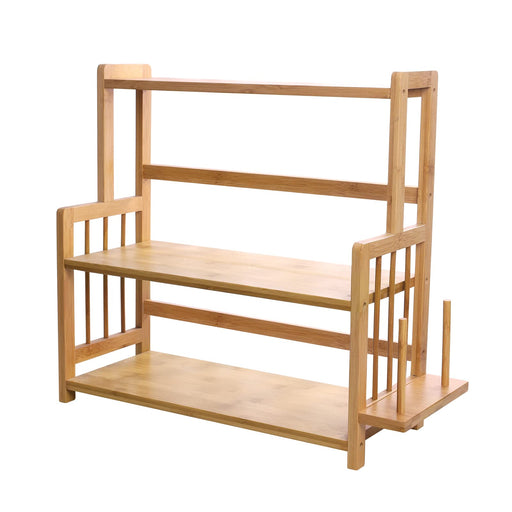 Good Wood Workshop Yoshiki Bamboo Kitchen Storage Shelf Rack-Kiichin - The #1 Place for Japanese Goods in Your Hand!
