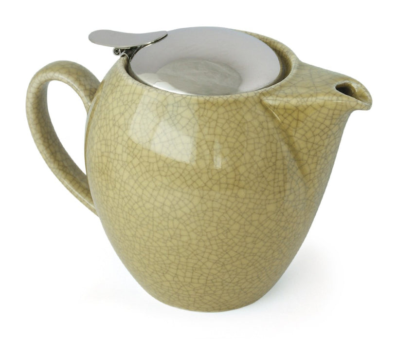 Zero Japan 4-Person Teapot - Sky Crackle Yellow - Made in Japan-Kiichin - The #1 Place for Japanese Goods in Your Hand!