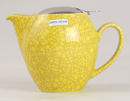 Zero Japan 4-Person Teapot - Sky Crackle Yellow - Made in Japan-Kiichin - The #1 Place for Japanese Goods in Your Hand!