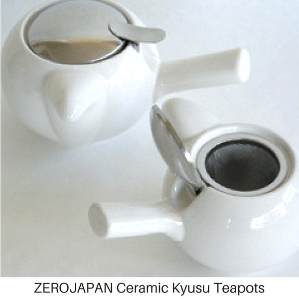 Zero Japan Mino Ware Kyusu Teapot 400ml (BBN-12) with Horizontal Handle-Kiichin - The #1 Place for Japanese Goods in Your Hand!