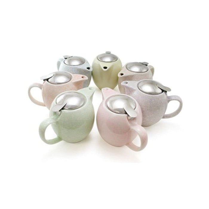 Zero Japan Crackle Color Series Bbn-02 Teapot - Artisan Green-Kiichin - The #1 Place for Japanese Goods in Your Hand!