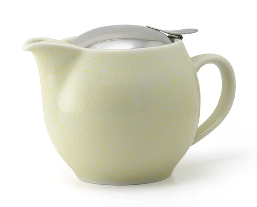 Zero Japan Artisan Crackle Teapot - 3 Person Capacity - Bbn-02 Acye Artisan Yellow-Kiichin - The #1 Place for Japanese Goods in Your Hand!