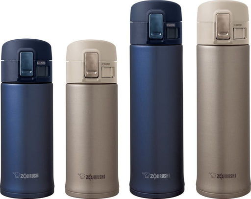 Zojirushi SM-KHE48AG 16oz Stainless Steel Mug Smoky Blue-Kiichin - The #1 Place for Japanese Goods in Your Hand!