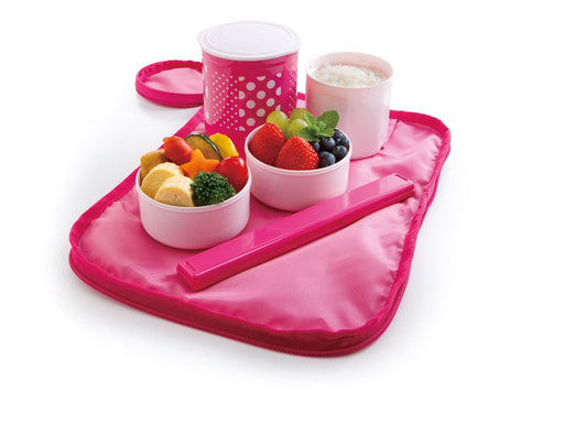Zojirushi Thermal Lunch Box 0.5 Cup Pink Sz-Ja02-Pa-Kiichin - The #1 Place for Japanese Goods in Your Hand!